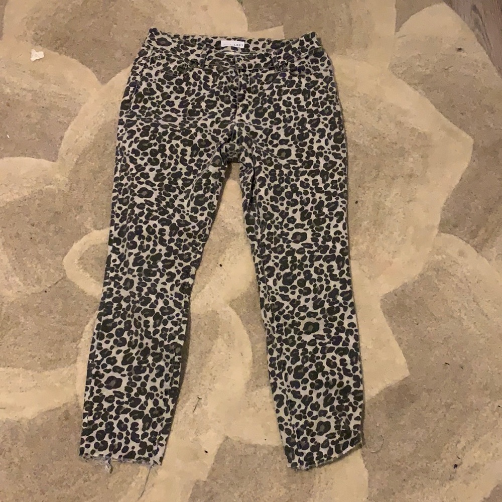 Cute cheetah jeans